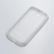 Dėklas Apple iPhone 5 / 5S / SE, galinis iš plastiko ir silikono, baltas, COYO SNAP ON CLASSIC