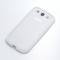 Dėklas Samsung I9505 Galaxy S4, galinis iš plastiko ir silikono, baltas, COYO SNAP ON CLASSIC