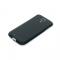 Dėklas Samsung I9500 / I9505 Galaxy S4, galinis iš plastiko, juodas su balta, SNAP ON PREMIUM