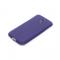 Dėklas Samsung I9500 / I9505 Galaxy S4, galinis iš plastiko, permatomas violetinis su balta, SNAP ON PREMIUM