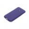 Dėklas Samsung Galaxy S4 I9500 / I9505, galinis iš plastiko, permatomas violetinis su balta, SNAP ON PREMIUM