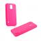 Dėklas Samsung Galaxy S4 I9500 / I9505, galinis iš silikono, rožinis, ULTRA SLIM JELLY