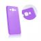 Dėklas Samsung Galaxy J1 J100, galinis iš silikono, violetinis, ULTRA SLIM JELLY