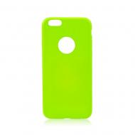 Dėklas Samsung G388 Galaxy Xcover 3, galinis iš silikono, žalias, ULTRA SLIM FLASH